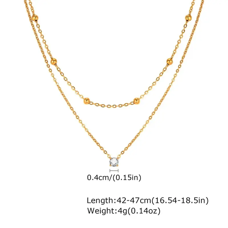 Bead Layer Necklace - FY0152